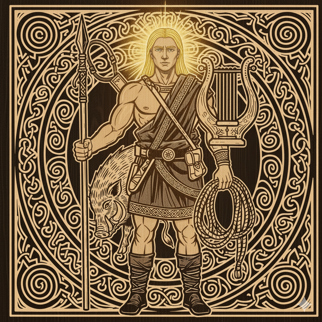 Le Dieu Lug de la mythologie celtique