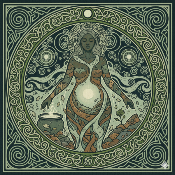 La Déesse Danu de la mythologie celtique