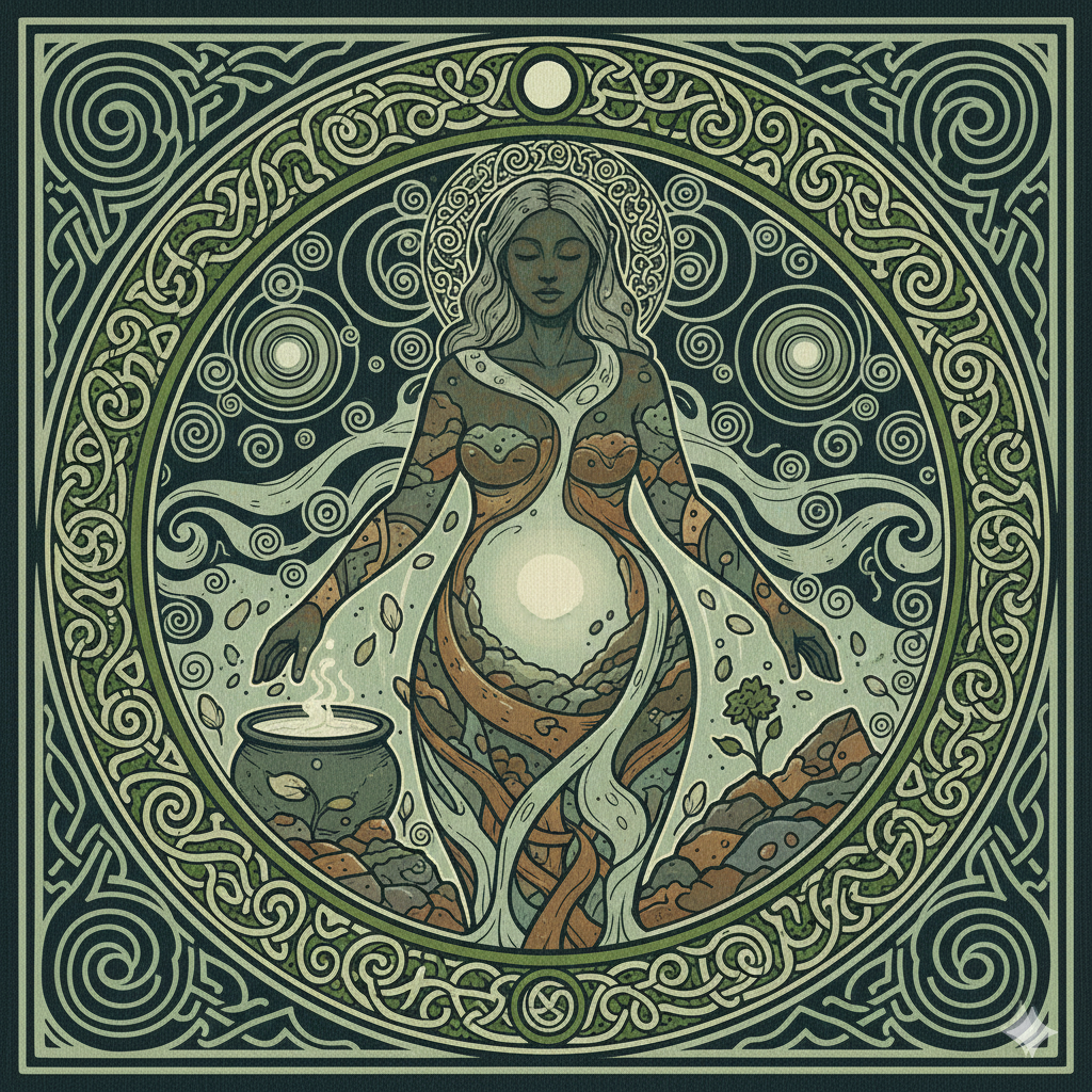 La Déesse Danu de la mythologie celtique