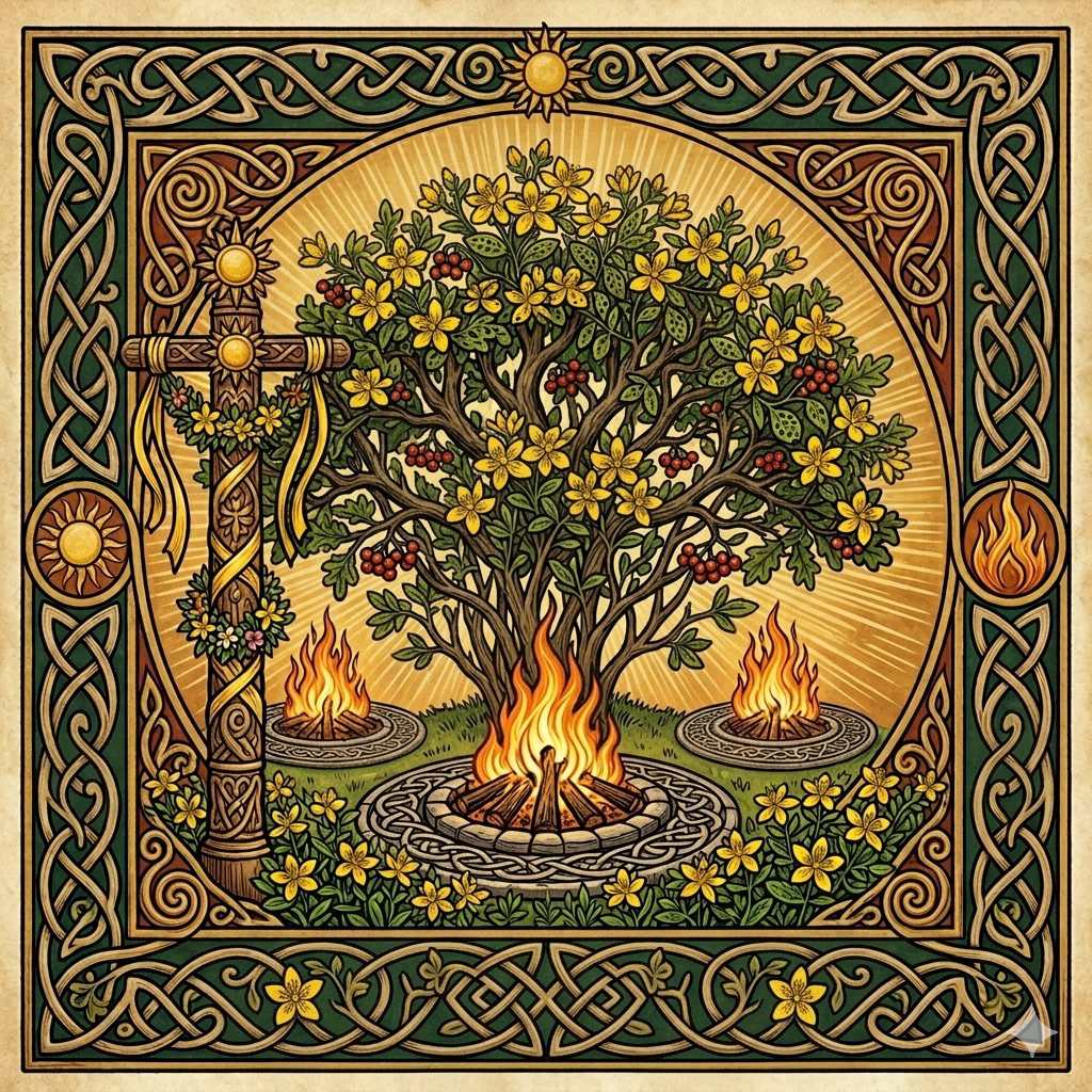 Millepertuis, plante sacrée de Litha