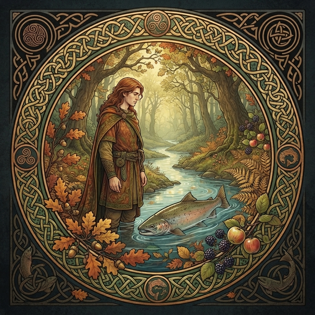 Mabon / Maponos – Le Dieu du renouveau et de la jeunesse